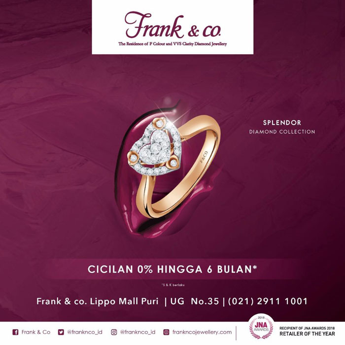 pameran perhiasan berlian dari franknco, lippo mall puri st. moritz