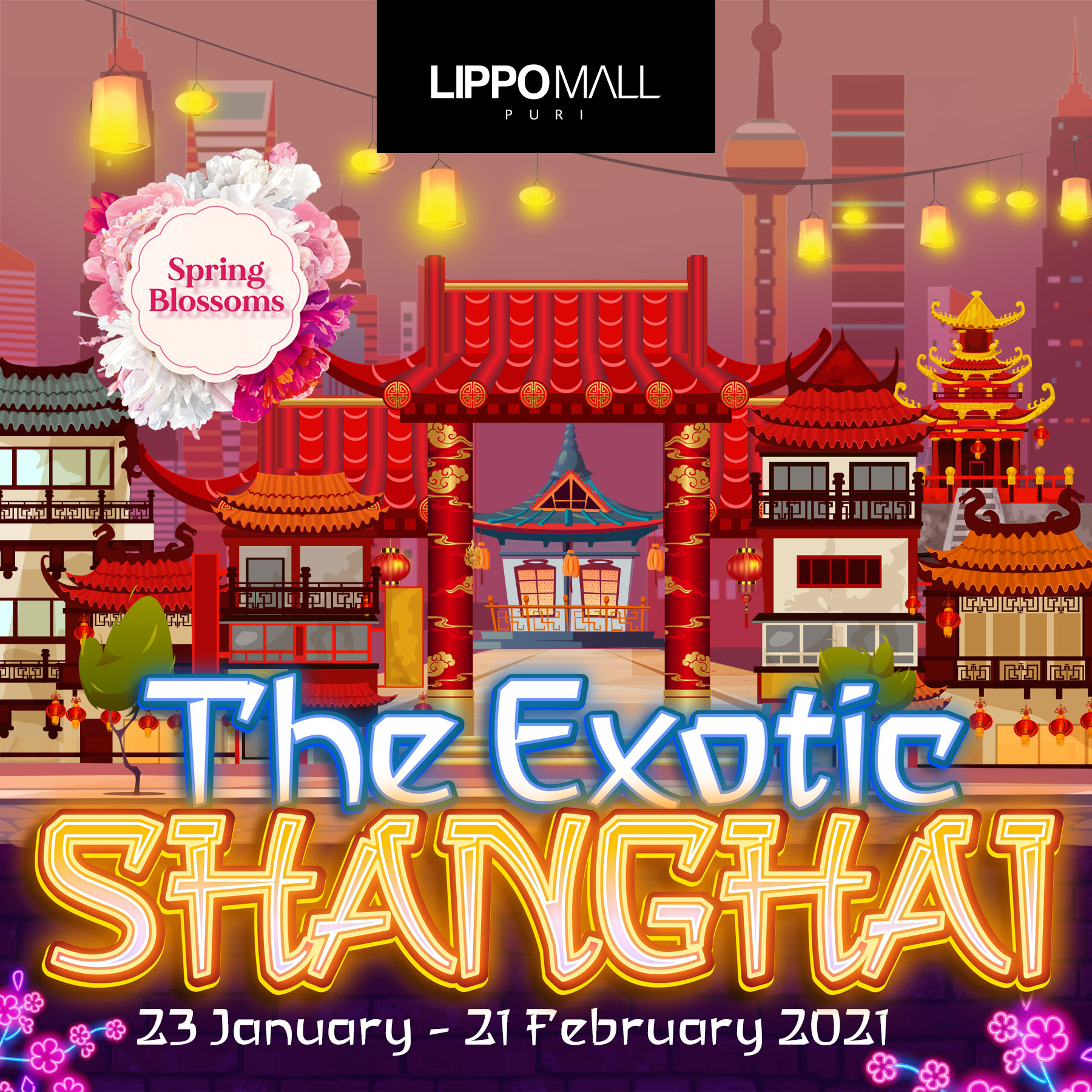 The Exotic Shanghai Promo in lippo mall puri st. moritz