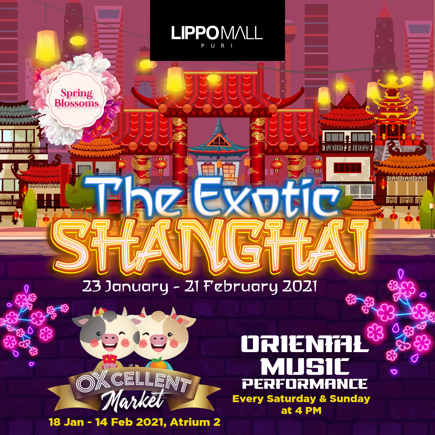 The Exotic Shanghai Promo in lippo mall puri st. moritz