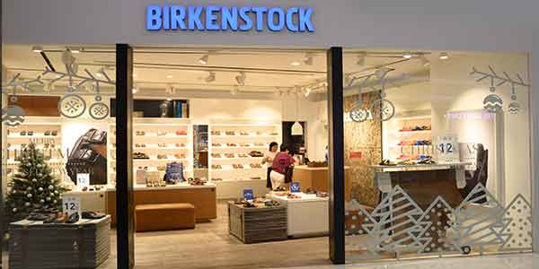 Birkenstock shop front in lippo mall puri st. moritz