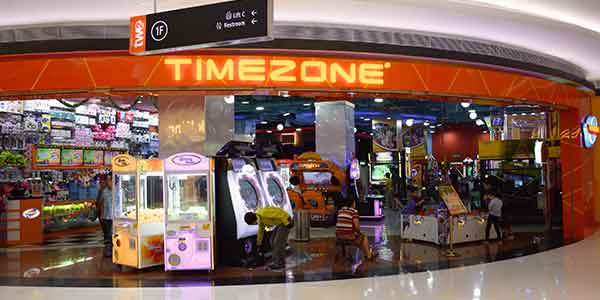 Timezone shop front in lippo mall puri st. moritz