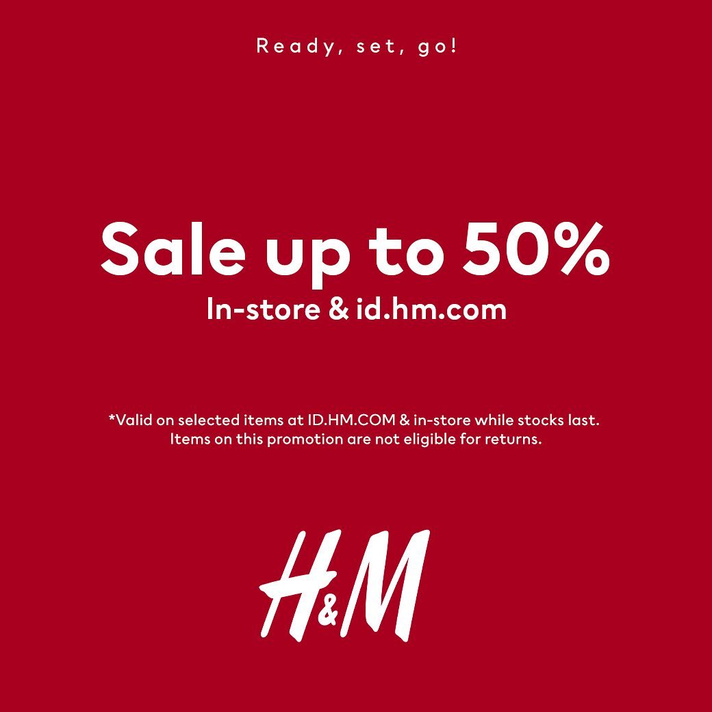 H&M Promo in lippo mall puri st. moritz