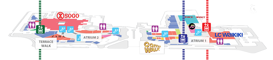 Lippo Mall Puri Map Tenant Directory