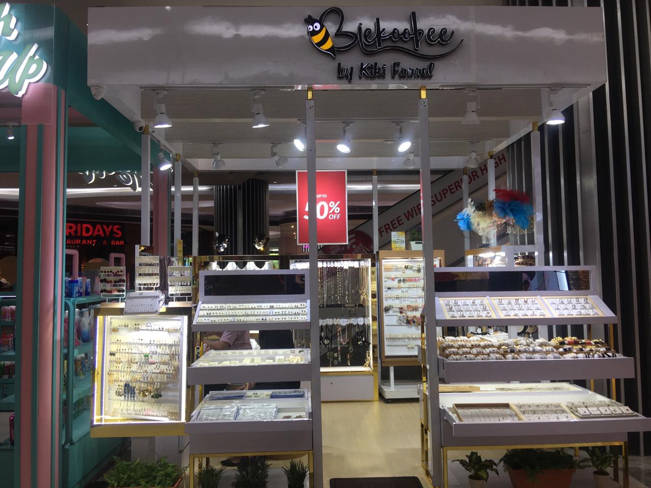 Biekoobee shop front in lippo mall puri st. moritz