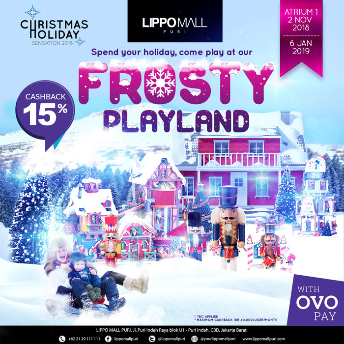 frosty playland event in lippo mall puri st. moritz