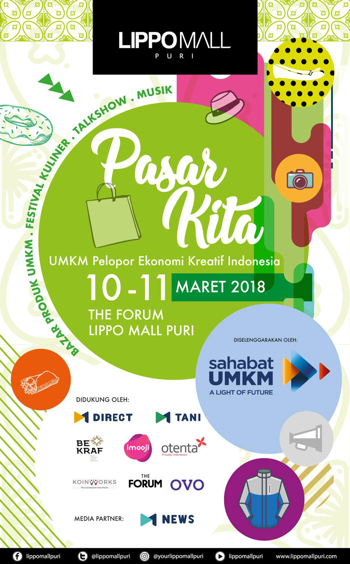 pasar kita event in lippo mall puri st. moritz