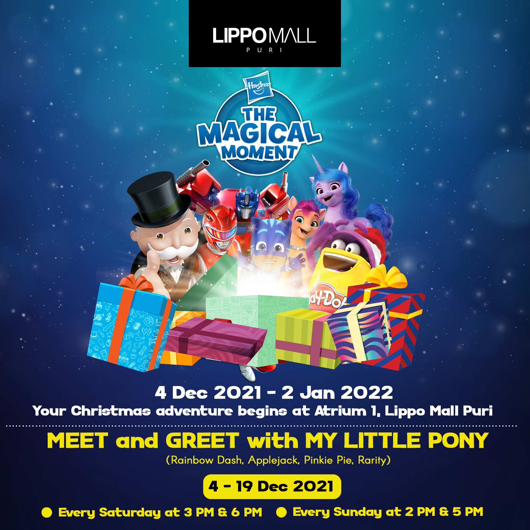 My Little Pony di lippo mall puri st. moritz