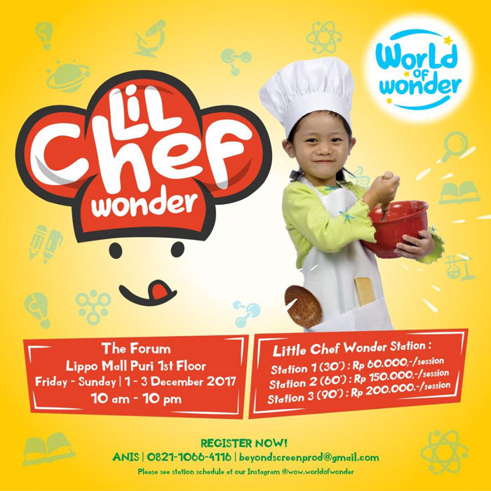 world of wonder event in lippo mall puri st. moritz