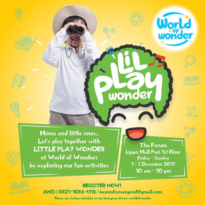 world of wonder event in lippo mall puri st. moritz