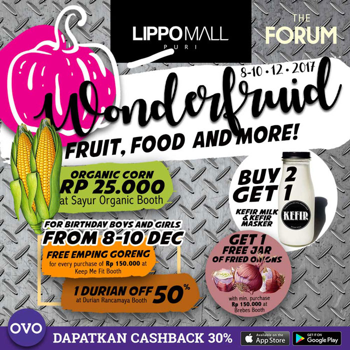 wonderfruid event in lippo mall puri st. moritz