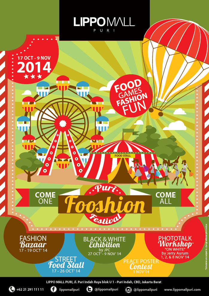 fooshion festival in lippo mall puri