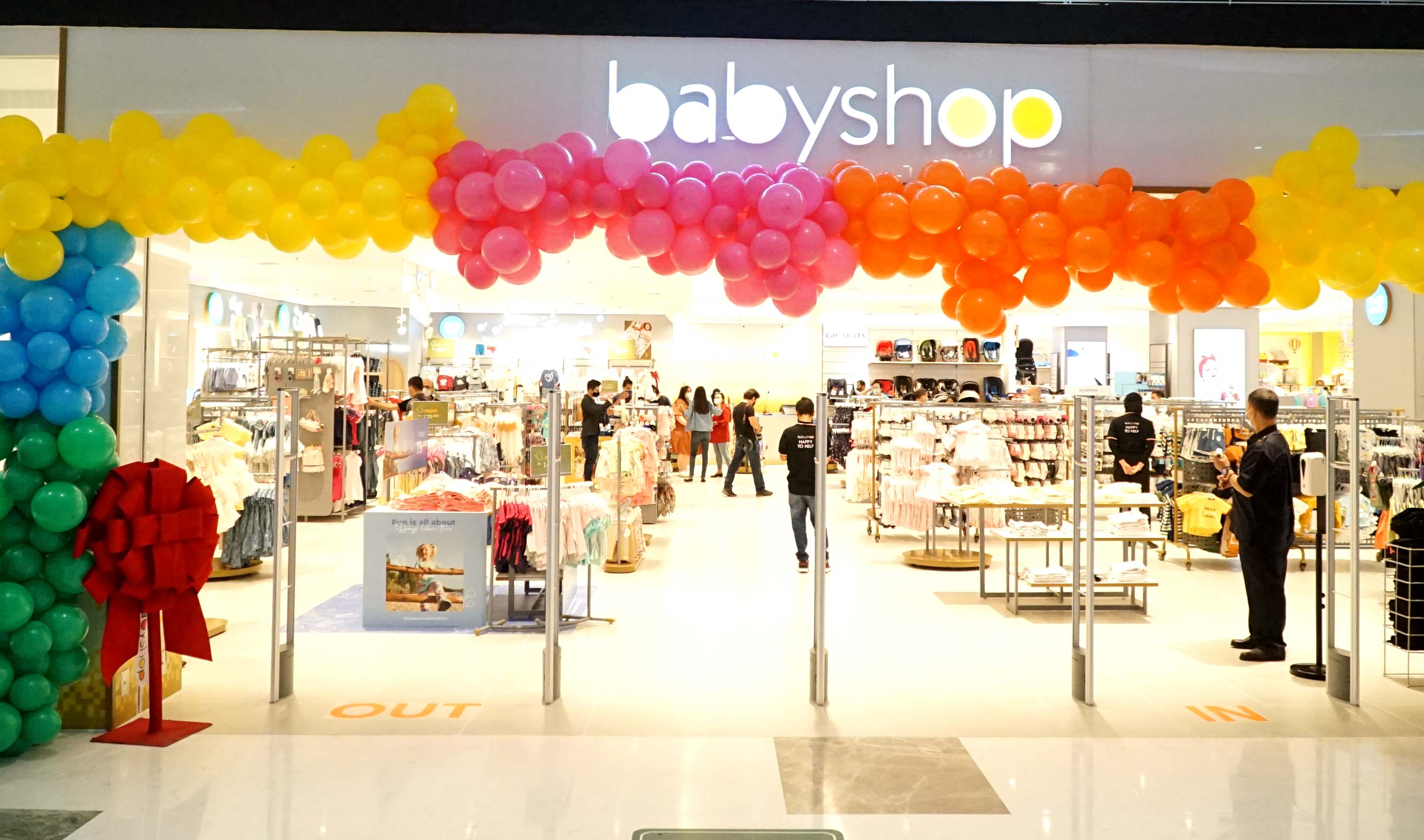 Baby Shop shop front in lippo mall puri st. moritz