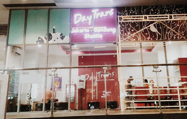 Daytrans shop front in lippo mall puri st. moritz