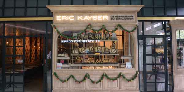 Eric Kayser shop front in lippo mall puri st. moritz