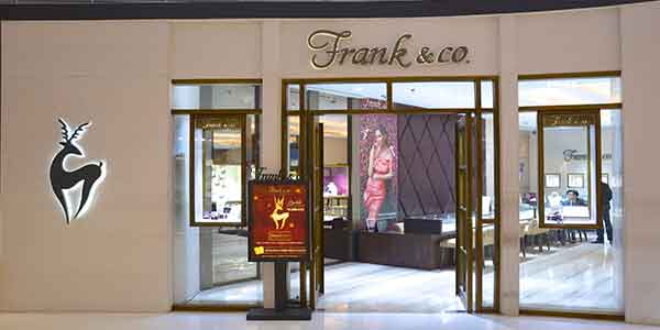 Frank & Co. shop front in lippo mall puri st. moritz