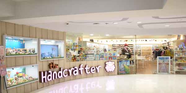 The Handcrafter shop front in lippo mall puri st. moritz