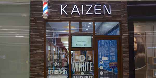 Kaizen shop front in lippo mall puri st. moritz