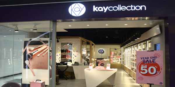 Kay Collection shop front in lippo mall puri st. moritz