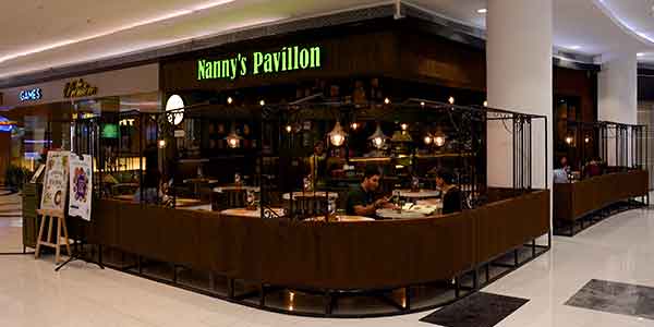 Nannyaposs Pavillon shop front in lippo mall puri st. moritz