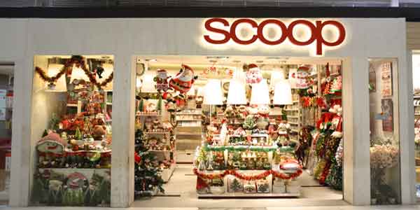 Scoop shop front in lippo mall puri st. moritz