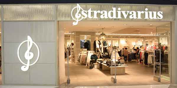 Stradivarius shop front in lippo mall puri st. moritz