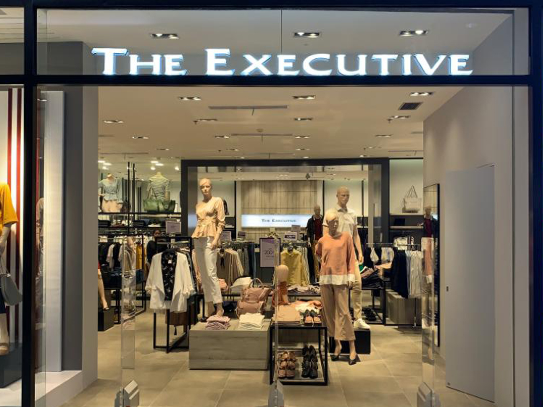 The Executive shop front in lippo mall puri st. moritz