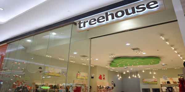 Tree House shop front in lippo mall puri st. moritz