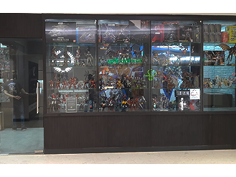 Victory Toys shop front in lippo mall puri st. moritz