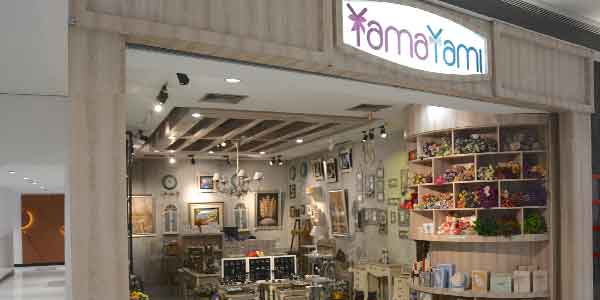 Yama Yami shop front in lippo mall puri st. moritz