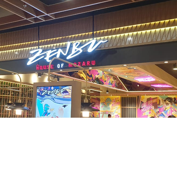 Zenbu shop front in lippo mall puri st. moritz